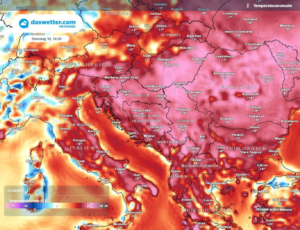 extremwetter, zu warm