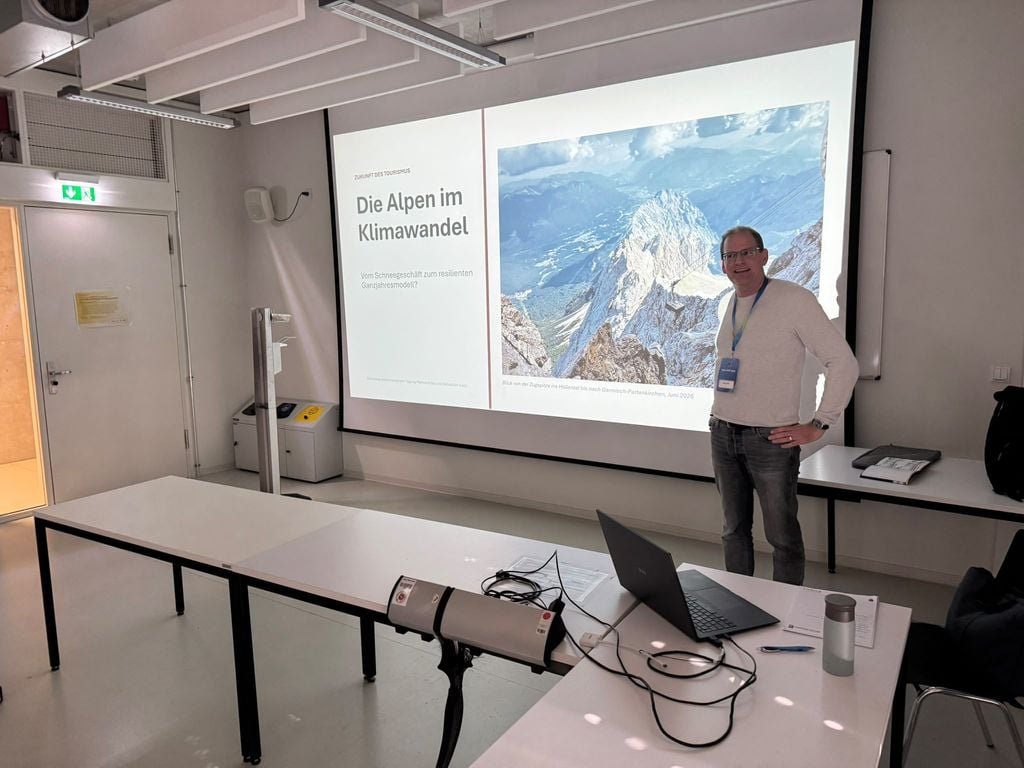 Der Autor dieses Artikels beim Workshop auf dem EWK/KMT in Hamburg (Foto Sebastian Köss)