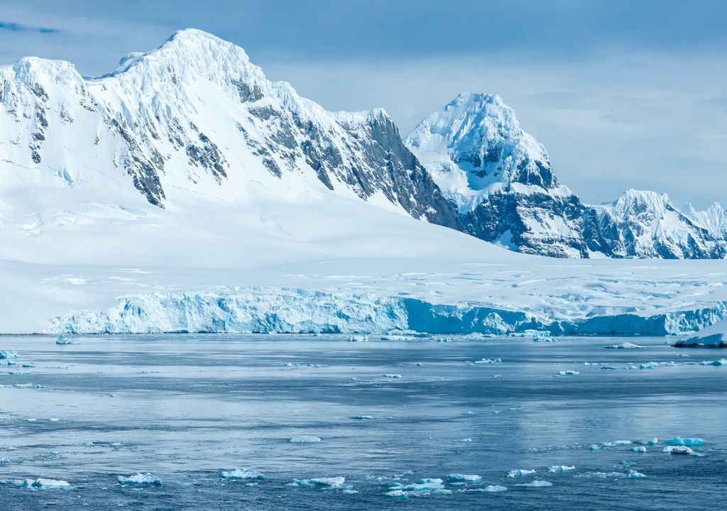 hielos en la antártica