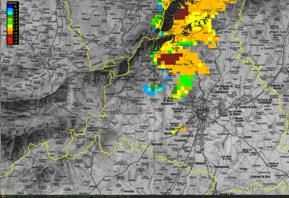 Familia De Tormentas Sobre Guadarrama, El 26 De Junio De 2002
