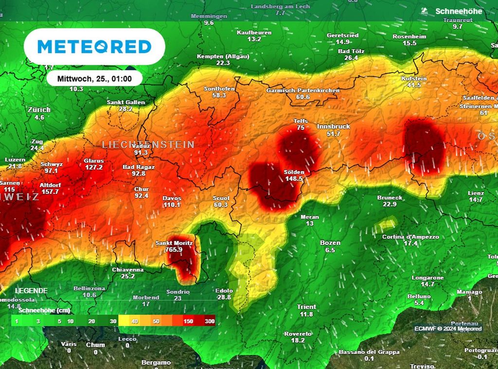 schnee, wetter, alpen schnee, wetter, alpen