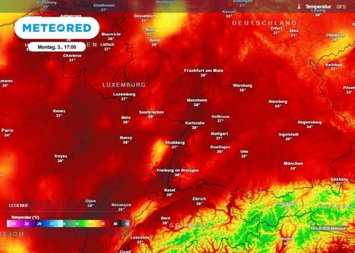 Fast 40 Grad und dann der Knall: Was ab Sonntag auf Deutschland zurollt