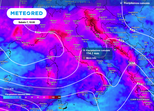 Febbraio inizia col diluvio: fino a 100 mm di pioggia questa settimana, le zone pi&ugrave; colpite