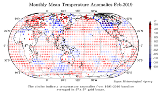 Febrero de 2019: el 4º más cálido en los registros de la JMA