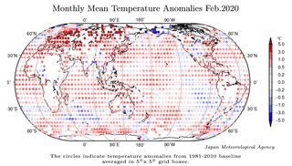 Febrero 2020: el 2º más cálido según JMA