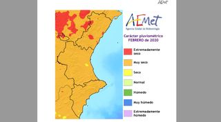 Febrero de 2020 en la Comunidad Valenciana