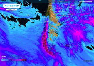 Febrero se despide de Chile con alerta por lluvias moderadas a fuertes