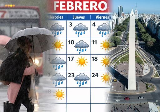 Febrero se despide en el AMBA con una monta&ntilde;a rusa t&eacute;rmica, algunas tormentas en el medio y un buen cierre