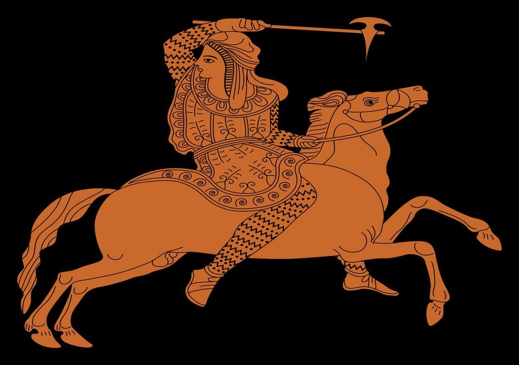 Scythian Amazon woman