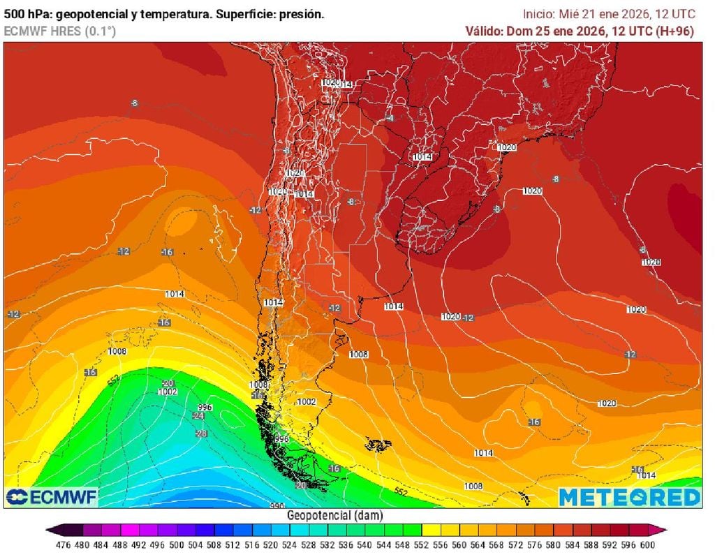 Vaguada Vaguada en niveles medios será clave en el cambio de temperaturas en la RM este fin de semana. Así lo indica el ECMWF.