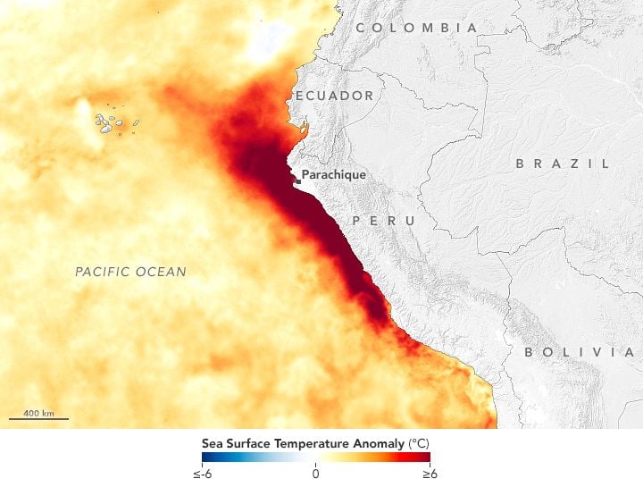 El Fenómeno De El Niño Costero Calentamiento De Aguas Y Aguaceros En Perú 4386