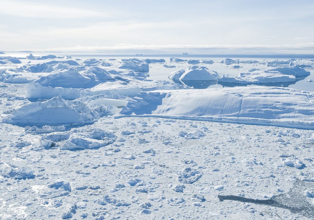 El hielo marino Ártico aumenta El hielo marino Ártico aumenta
