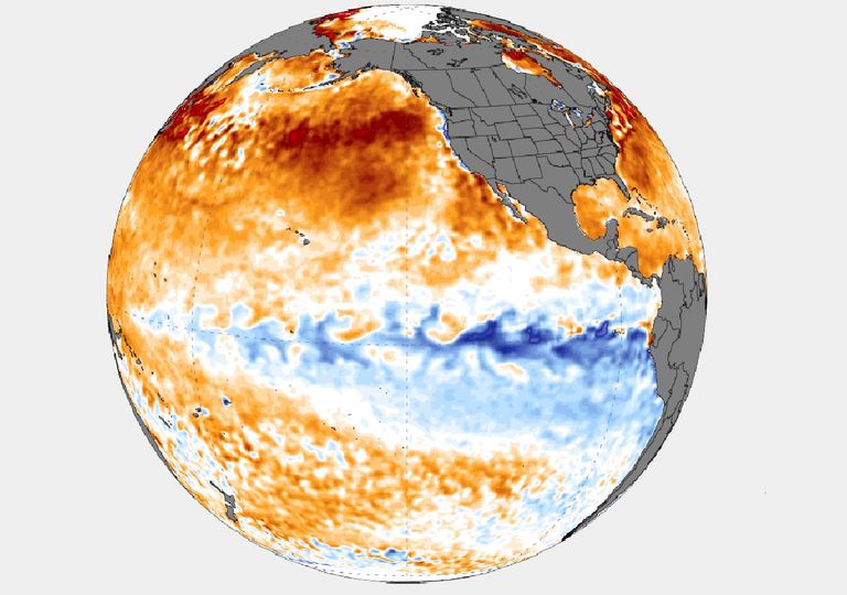 Fenómeno de La Niña llega. Fenómeno de La Niña llega.