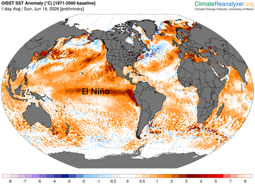 Un fen&oacute;meno hist&oacute;rico de El Ni&ntilde;o est&aacute; por venir, seg&uacute;n un an&aacute;lisis que muestra el impacto humanitario a gran escala