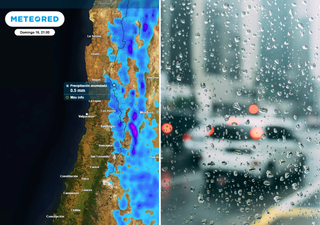 Fenómenos meteorológicos llevarán precipitaciones a la zona central este viernes y sábado