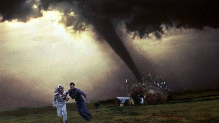 Pie de foto: Imagen de la película Twister. Pie de foto: Imagen de la película Twister.