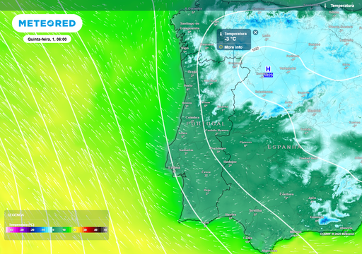 Fen&oacute;menos meteorol&oacute;gicos previstos para a V&eacute;spera e Dia de Ano Novo exigir&atilde;o casacos grossos e uma condu&ccedil;&atilde;o respons&aacute;vel