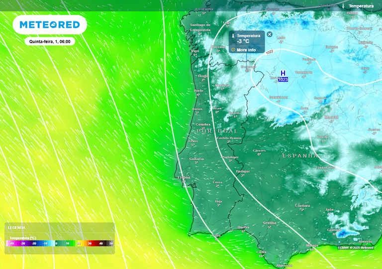 Fen&oacute;menos meteorol&oacute;gicos previstos para a V&eacute;spera e Dia de Ano Novo exigir&atilde;o casacos grossos e uma condu&ccedil;&atilde;o respons&aacute;vel