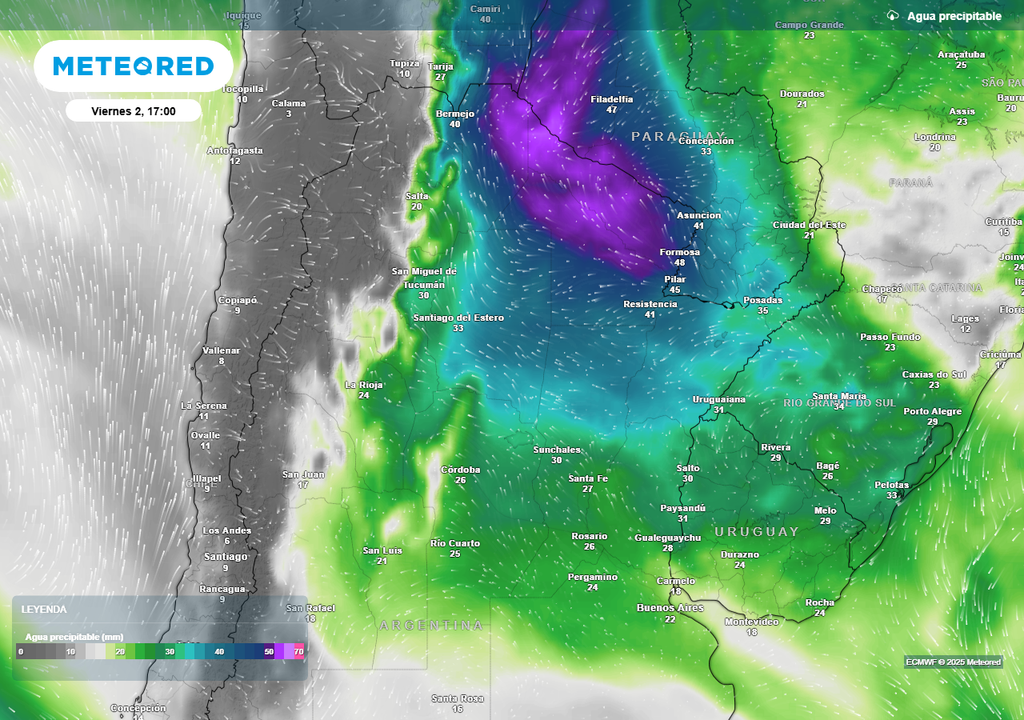 Lluvia, Tormenta, Alerta, Argentina, Pronostico