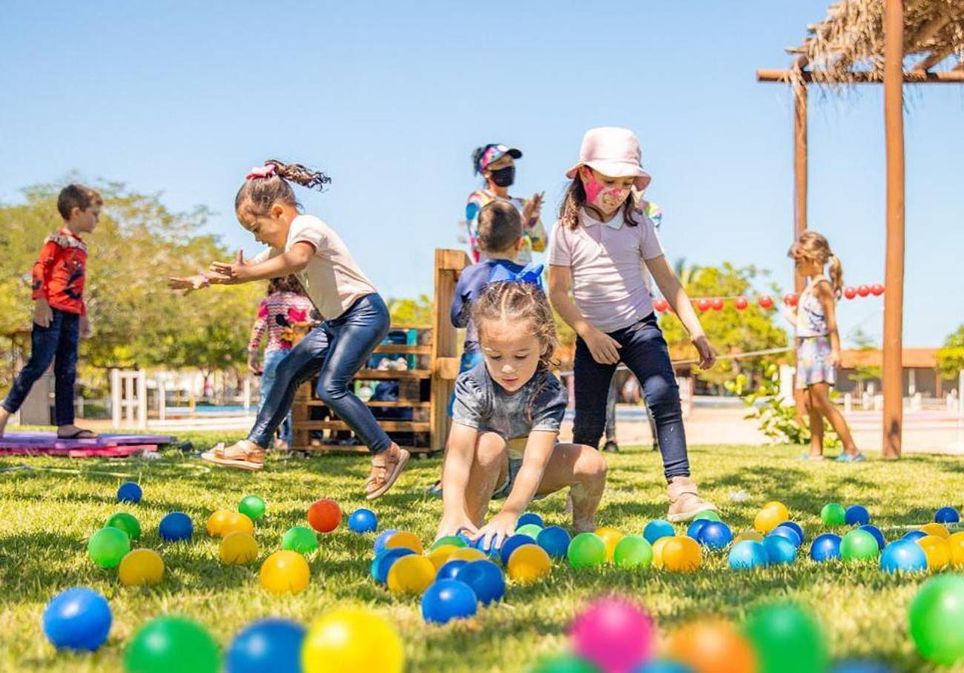 brincadeiras, diversão, Colônia de Férias