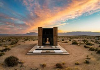 Este refúgio no deserto é perfeito para fugir das conversas entediantes e dormir sob as estrelas