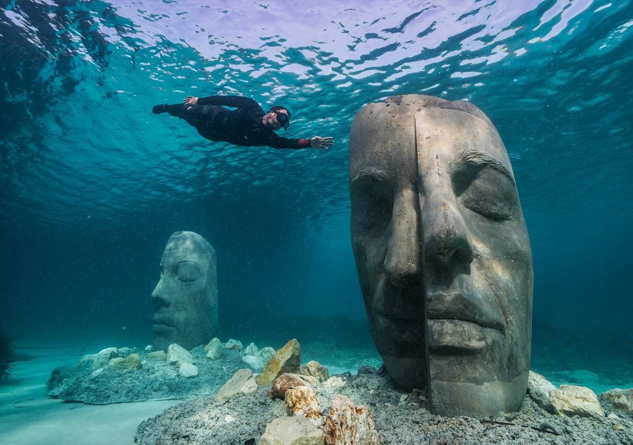 Arte submersa: a galeria viva do Mediterrâneo. Foto: ason deCaires Taylor