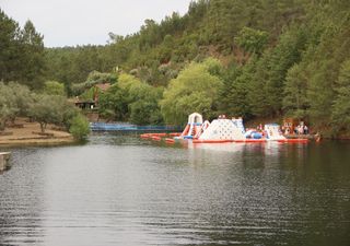 Verão no meio da serra? Sim, e com praia e parque aquático