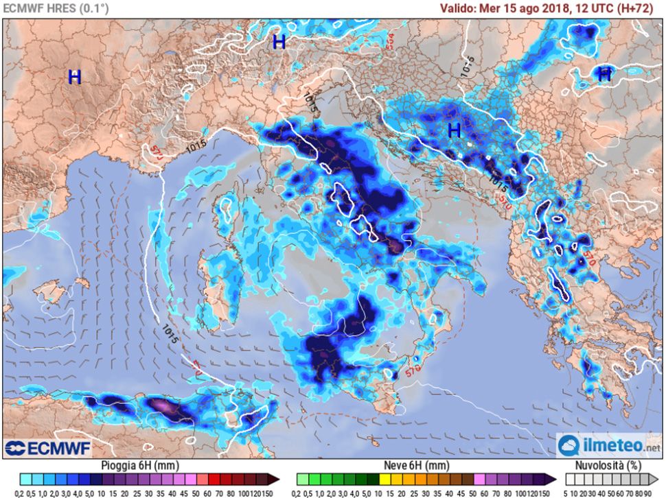 METEO FERRAGOSTO METEO FERRAGOSTO