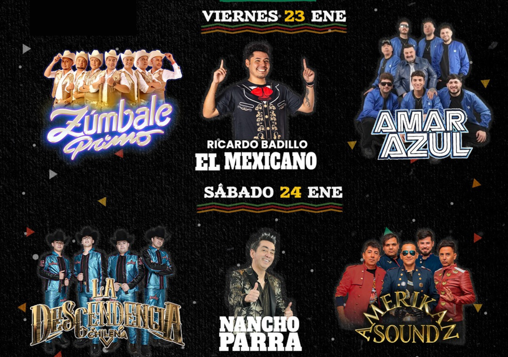 Programación 2026 del Festival del Cantar Mexicano “Guadalupe del Carmen” de Chanco.