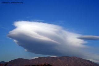 Festival lenticular desde Salobreña (Granada) 