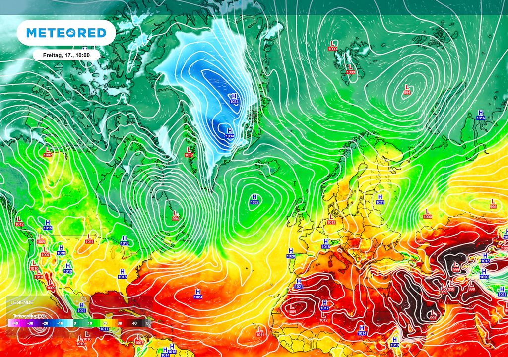 Nordwestlage Die Nordwestlage führt zu einem Luftstrom der "kalte" Polarluft nach Deutschland bringt.