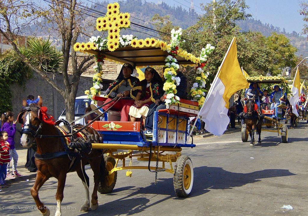Fiesta de Cuasimodo, Chile.