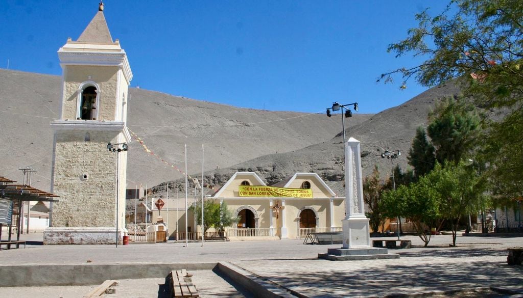 Santuario de Tarapacá. El Santuario de Tarapacá es el epicentro de la Fiesta de San Lorenzo. Crédito: Consejo de Monumentos Nacionales de Chile.