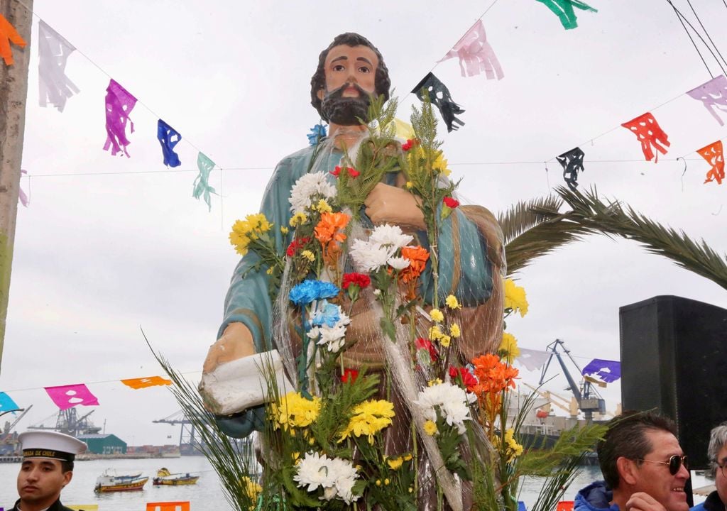 Imagen de San Pedro, patrón de los pescadores.