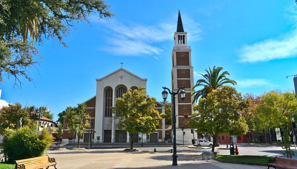 Plaza de Armas de Talca. La Plaza de Armas de Talca será el epicentro de la Fiesta del Chancho 2026.