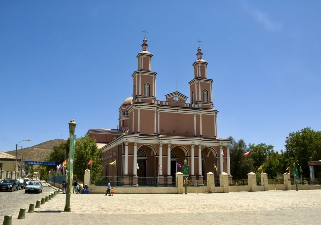 Iglesia grande de Andacollo.