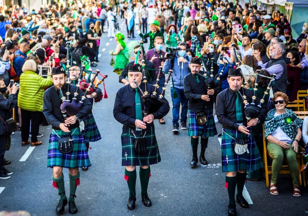 Desfile de San Patricio en Buenos Aires