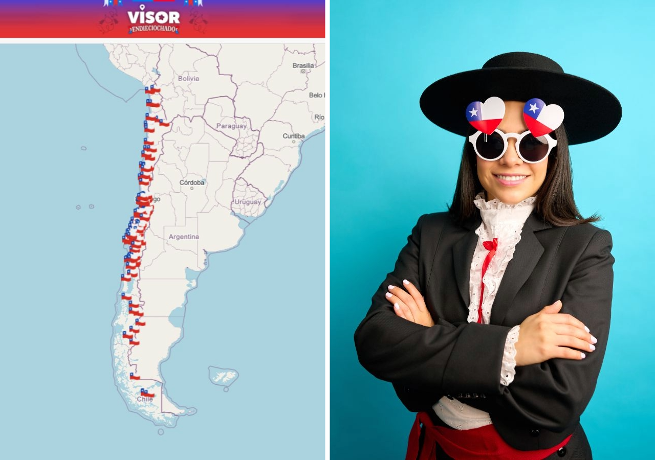 "Chile Endieciochado" es una herramienta gratuita impulsada por el Ministerio de Bienes Nacionales.