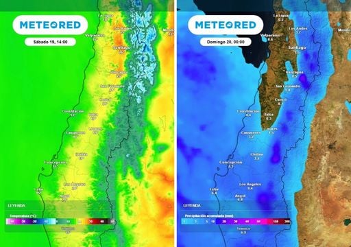 Fiestas Patrias con cambios de tiempo: lluvias llegar&aacute;n a la zona central este fin de semana largo