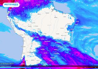 Fim de semana: Avanço de frente fria, queda de temperaturas e risco de tempestades severas