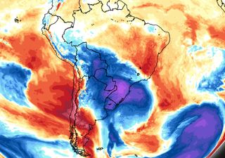 Fim de semana: ciclone extratropical e avanço de intensa massa de frio