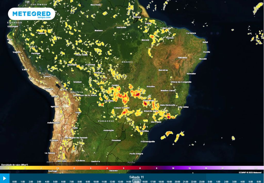 alerta de tempestade; tempo severo