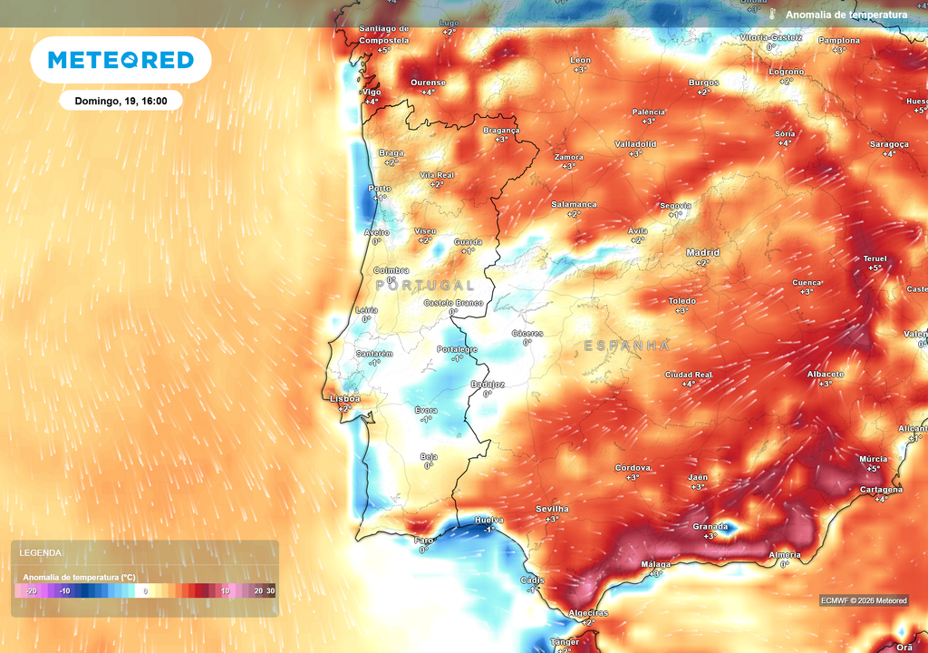 As temperaturas deverão manter-se próximas da média ou ligeiramente acima do normal, sem previsão de ondas de calor durante este fim de semana.