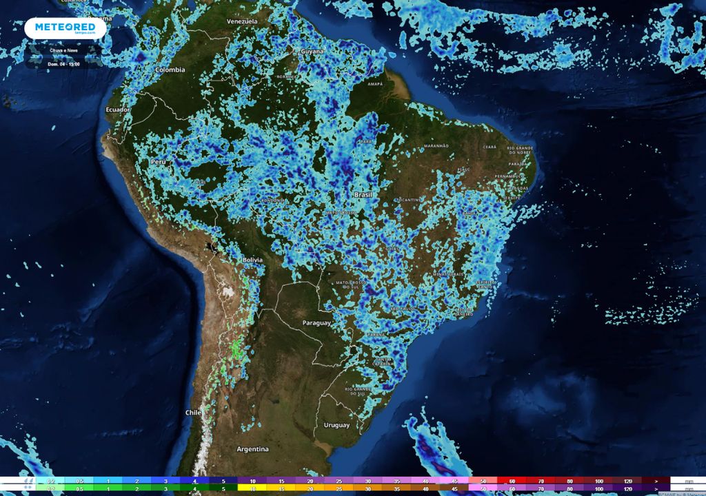 alerta de chuvas intensas e temporais