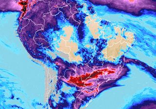 Fim de semana de muita chuva e alertas de tempo severo no centro-sul