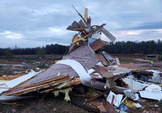 Fim de semana de tempo severo nos Estados Unidos e mortes