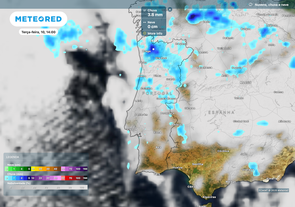 Precipitação no Norte de Portugal no dia 10 de junho, feriado nacional. Precipitação no Norte de Portugal no dia 10 de junho, feriado nacional.
