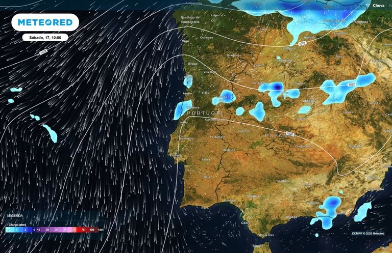 Fim de semana traz mudan&ccedil;as a Portugal: chuva fraca no s&aacute;bado e temperaturas at&eacute; 5 &ordm;C mais baixas no domingo
