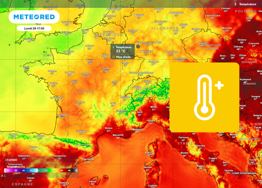 Fin de la canicule presque partout en France : dans ces villes, vous allez perdre 4 &agrave; 10&deg;C d'ici demain lundi
