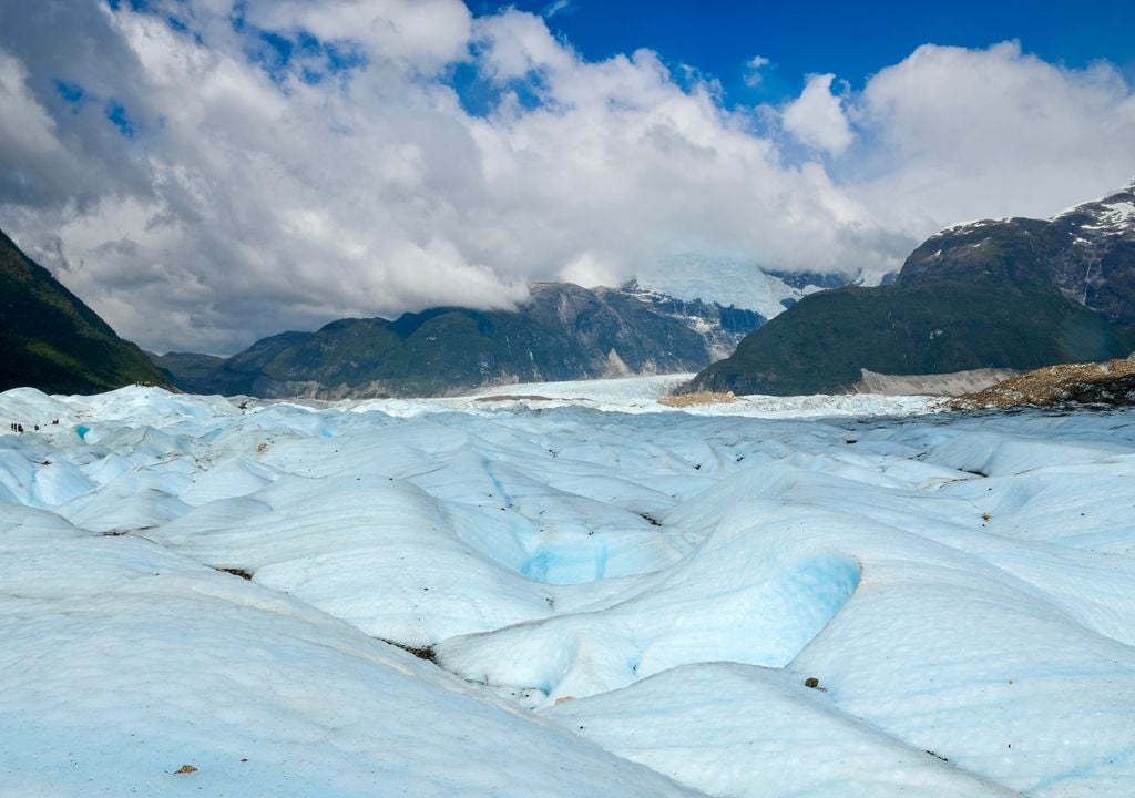 Cierre del Glaciar Exploradores, Región de Aysén. El Glaciar Exploradores es toda una joya del Parque Nacional Laguna San Rafael.